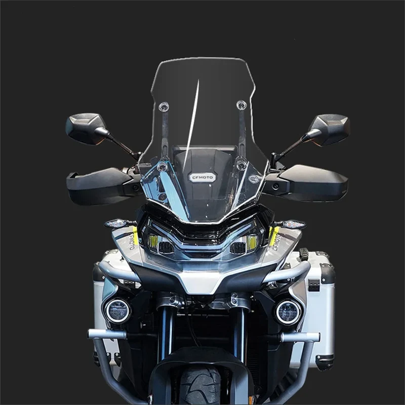 Motorcycle Fit 800MT Dedicated Front Windshield Heighten Widened Wind Deflector For CFMOTO 800 MT