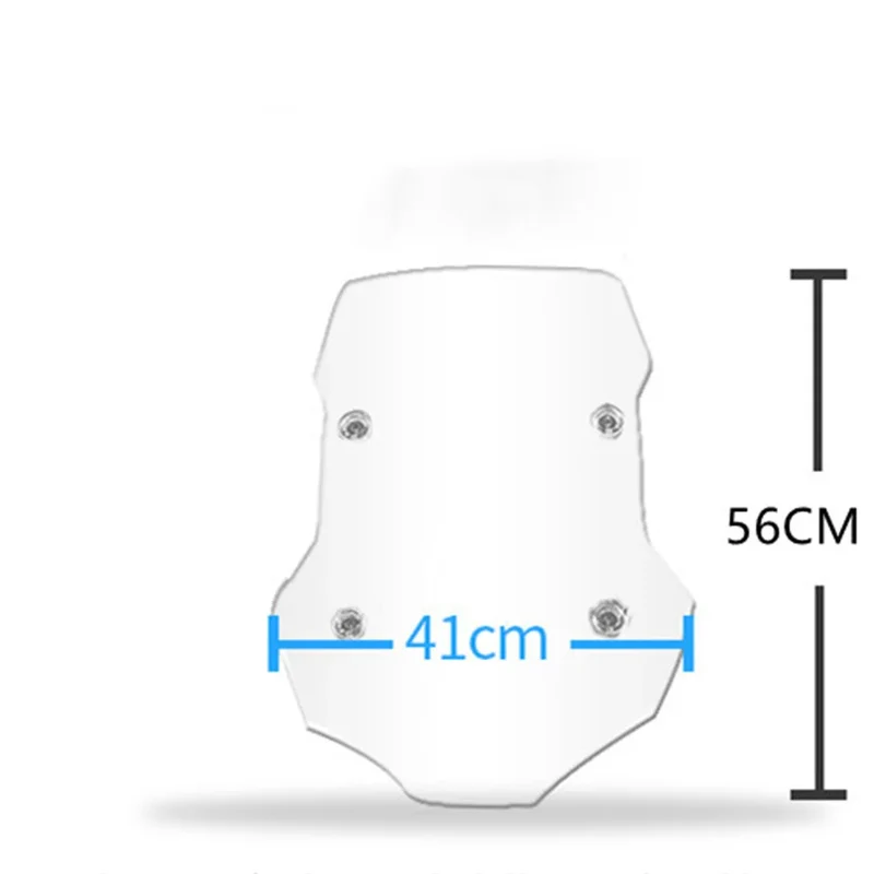 Motorcycle Fit 800MT Dedicated Front Windshield Heighten Widened Wind Deflector For CFMOTO 800 MT