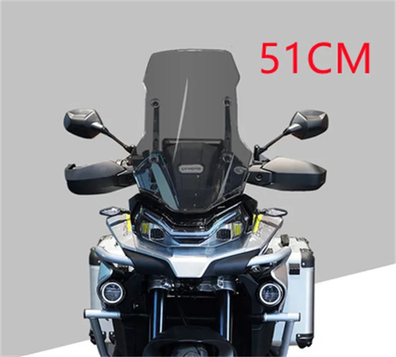 Motorcycle Fit 800MT Dedicated Front Windshield Heighten Widened Wind Deflector For CFMOTO 800 MT