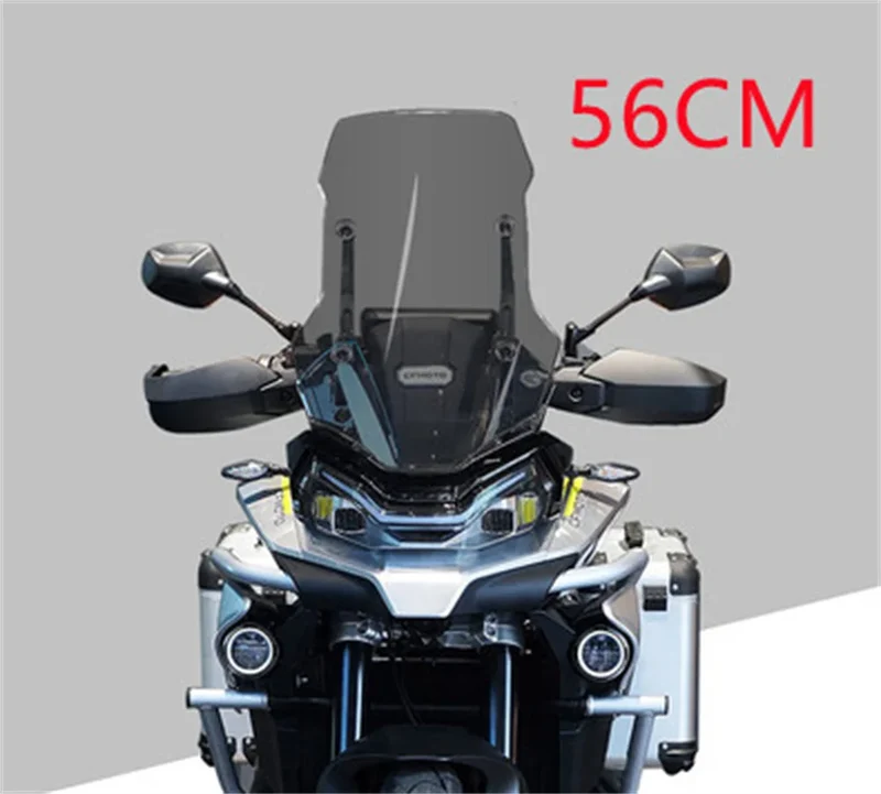 Motorcycle Fit 800MT Dedicated Front Windshield Heighten Widened Wind Deflector For CFMOTO 800 MT