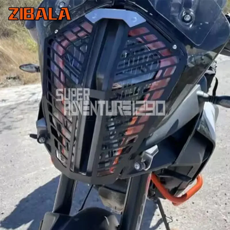 For KTM 1290 SUPER ADVENTURE S/R 2017-2022 2021 Super ADV 1290 S R Motorcycle Headlight Grill Guard Protection Cover Protector