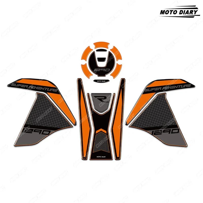 1290 Super Adventure R S Fuel Tank Pad Sticker 3D Oil Kit Protection Decals Waterproof For KTM 1290 Super Adv R / S 2015-2020