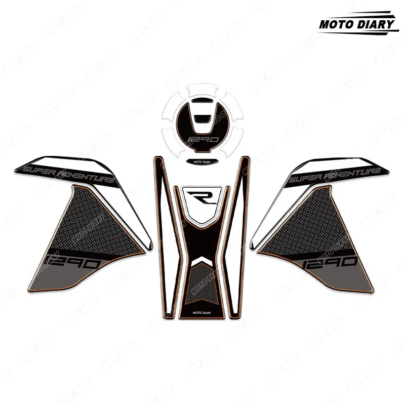1290 Super Adventure R S Fuel Tank Pad Sticker 3D Oil Kit Protection Decals Waterproof For KTM 1290 Super Adv R / S 2015-2020