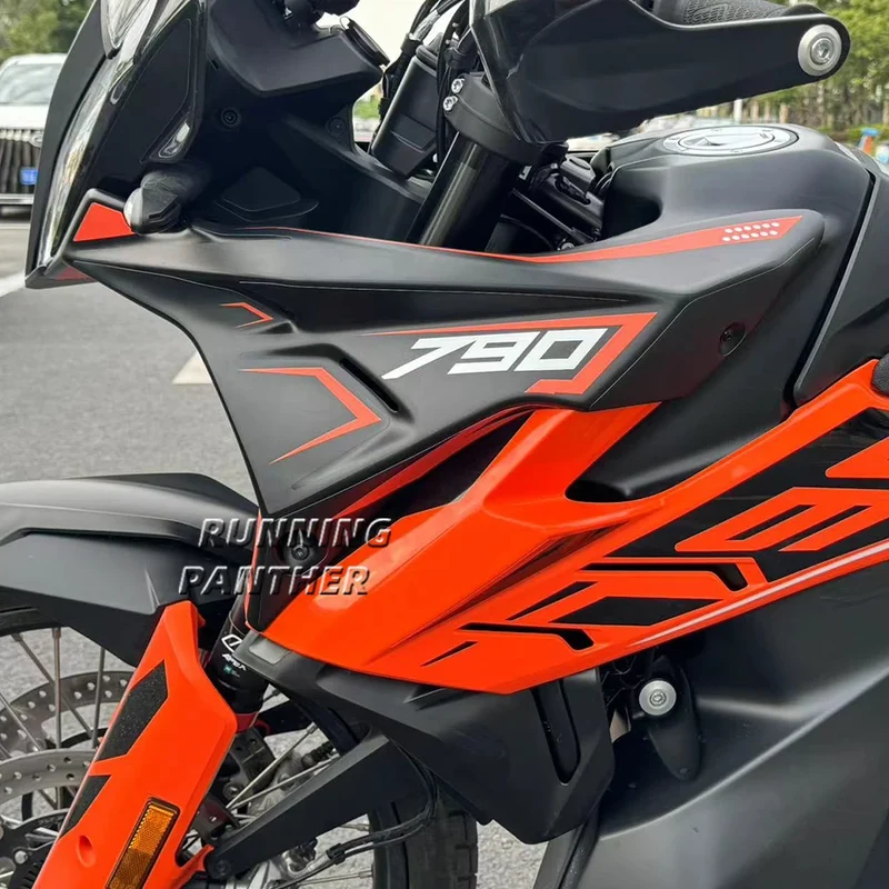 Motorcycle Front Fairing Side Panels Wind Deflector Windscreen Plate Cover For 790 890 ADV Adventure R S 2022 and Before Year