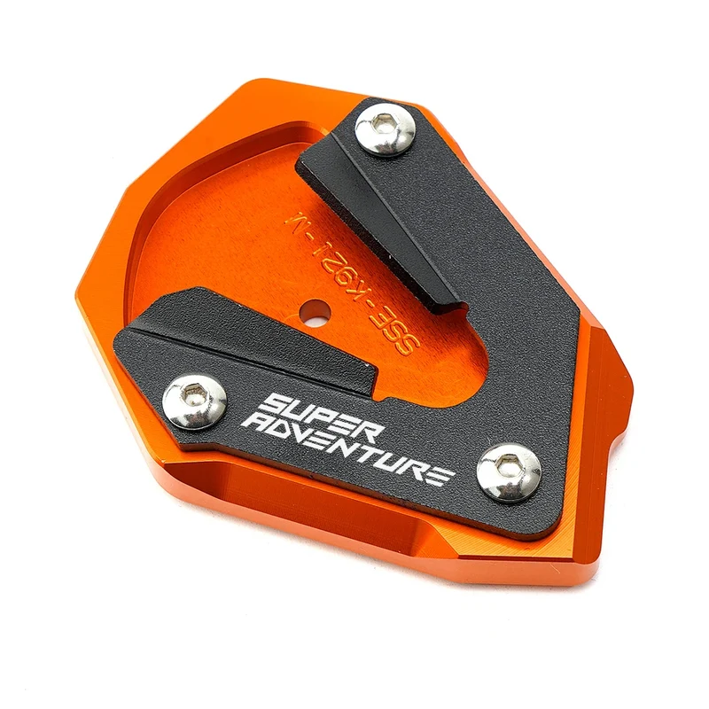 For KTM 1290 SUPER ADVENTURE S 1290 SAS 2021 2022 2023 Motorcycle Accessories Valve Caps Kickstand Foot Pad Side Stand Extension