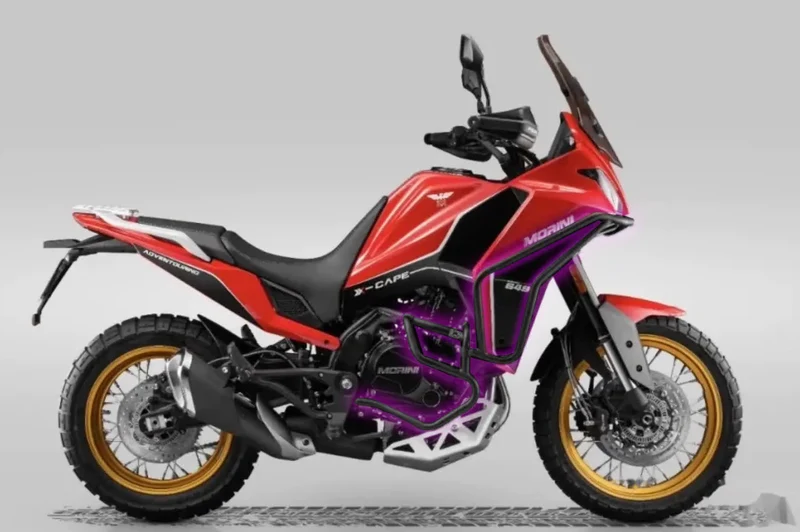 New Fit Xcape650 Motorcycle Original Bumper Guard Bar Fall Protection For Morini X-cape 650 X cape 650 X cape650