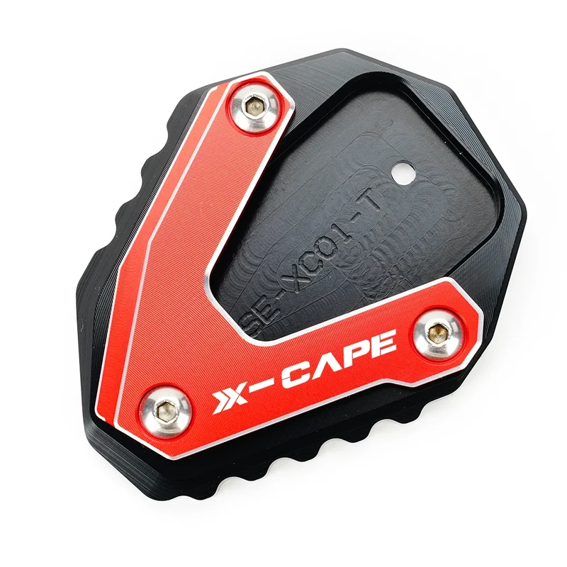 For Moto Morini X-Cape 650 650X 2022 2023 Motorcycle Accessories Key Chain CNC Side Stand Foot Enlarger Kickstand Pad XCape 650
