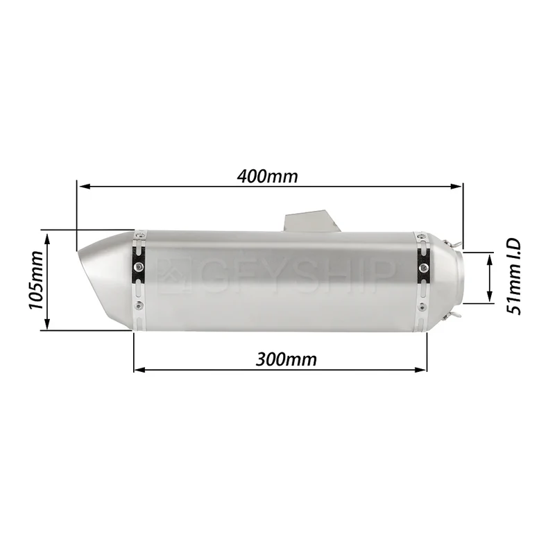 For Moto Morini X Cape 2021 2022 2023 649 XCape X-Cape 650 650X Escape Slip-on Motorcycle High Position Exhaust Muffler Pipe