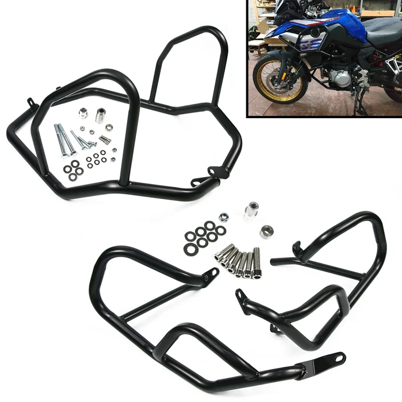 For BMW F850GS F750GS F 750 GS F 850 GS 2017-2023 Upper Lower Engine Guard Crash Bar Tank Bumper Stunt Cage Fairing Protection