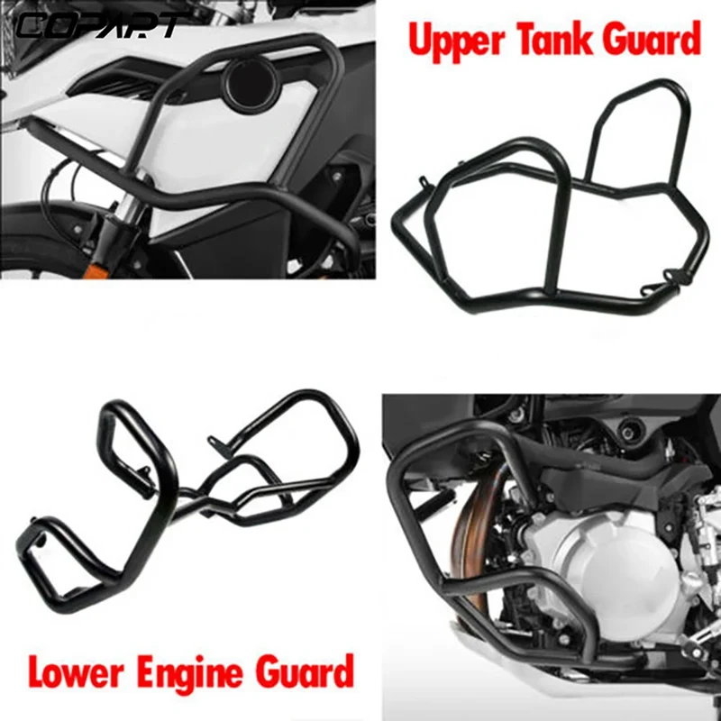 For BMW F850GS F750GS F 750 GS F 850 GS 2017-2023 Upper Lower Engine Guard Crash Bar Tank Bumper Stunt Cage Fairing Protection