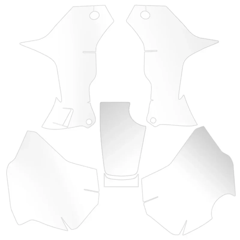 DesertX Accessories For Ducati Desert X 2022-2023 Mobile Phone Bracket Headlight Lampshade Side Deflector Seat Cover Is Suitable