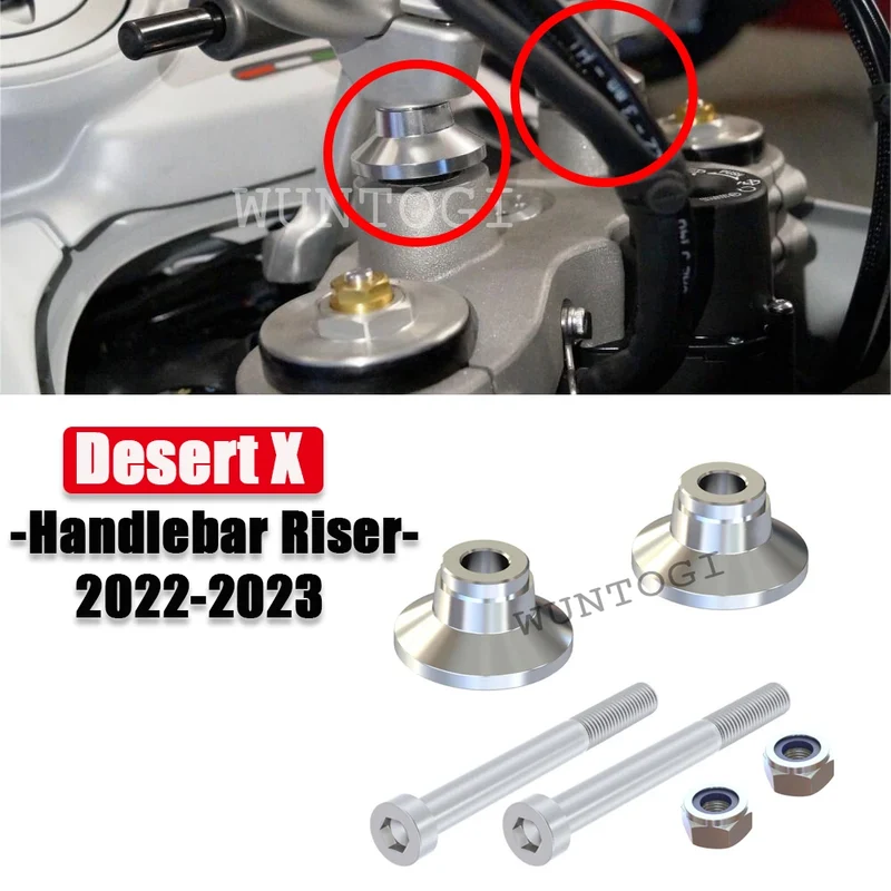 DesertX Accessories For Ducati Desert X 2022-2023 Mobile Phone Bracket Headlight Lampshade Side Deflector Seat Cover Is Suitable