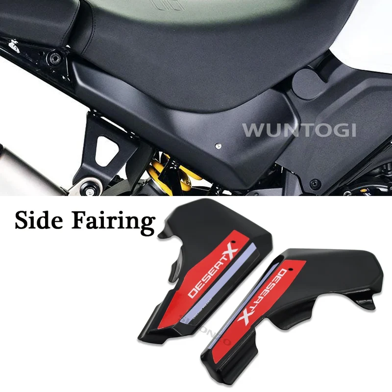 DesertX Accessories For Ducati Desert X 2022-2023 Mobile Phone Bracket Headlight Lampshade Side Deflector Seat Cover Is Suitable