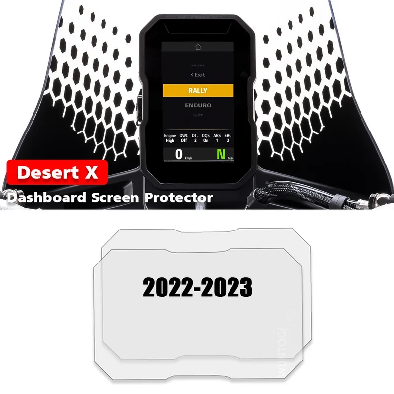DesertX Accessories For Ducati Desert X 2022-2023 Mobile Phone Bracket Headlight Lampshade Side Deflector Seat Cover Is Suitable