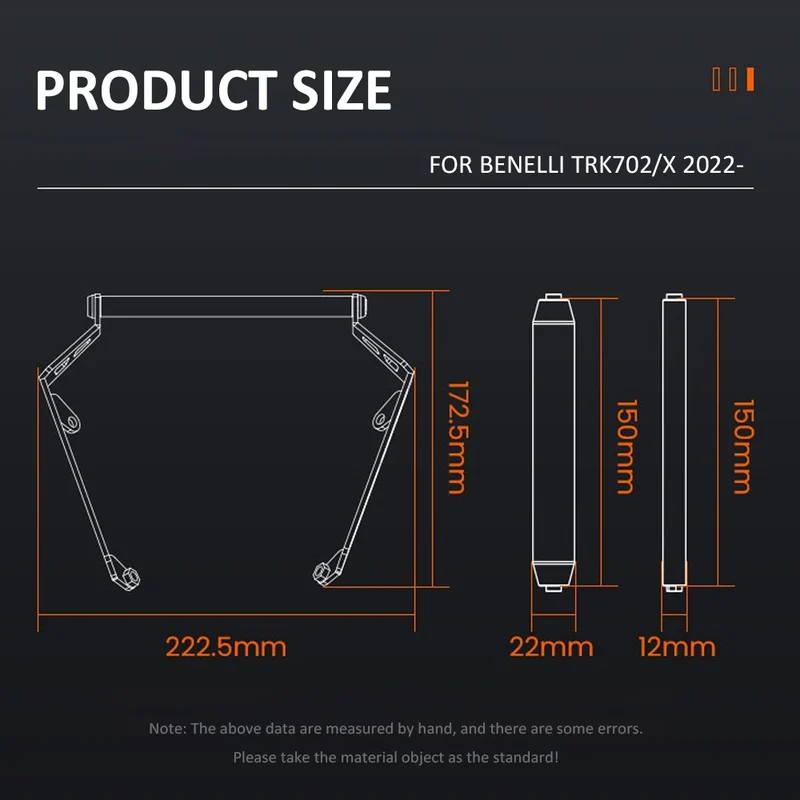 NEW FOR Benelli TRK702 TRK 702 X TRK702X 2022- Motorcycle GPS Phone Holder USB & Wireless Charger Navigation Bracket Mount Stand