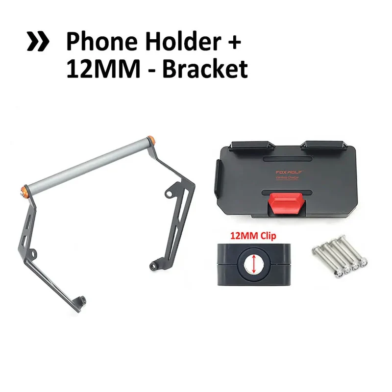 NEW FOR Benelli TRK702 TRK 702 X TRK702X 2022- Motorcycle GPS Phone Holder USB & Wireless Charger Navigation Bracket Mount Stand
