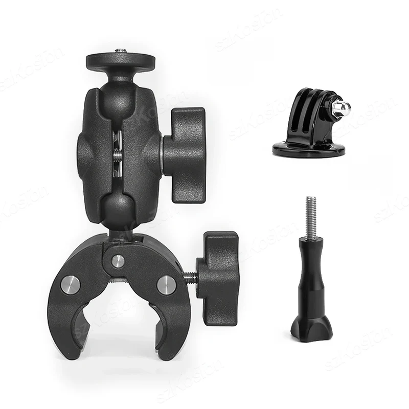 Motorcycle Bicycle Handlebar Mirror Mount Bracket For Gopro Hero 12 11 10 9 8 Bike Action Camera Holder For DJI OSMO Insta360