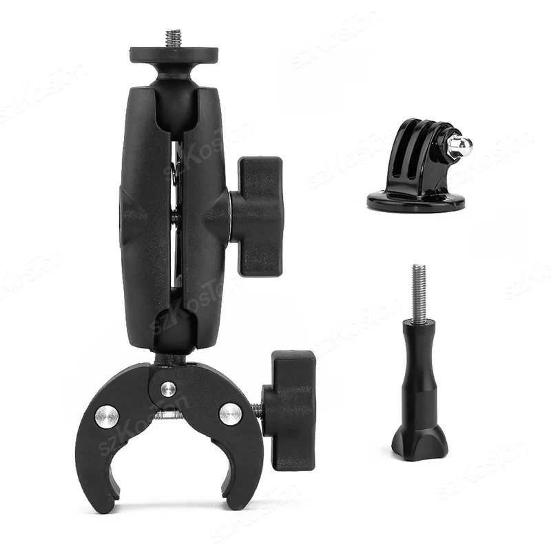 Motorcycle Bicycle Handlebar Mirror Mount Bracket For Gopro Hero 12 11 10 9 8 Bike Action Camera Holder For DJI OSMO Insta360