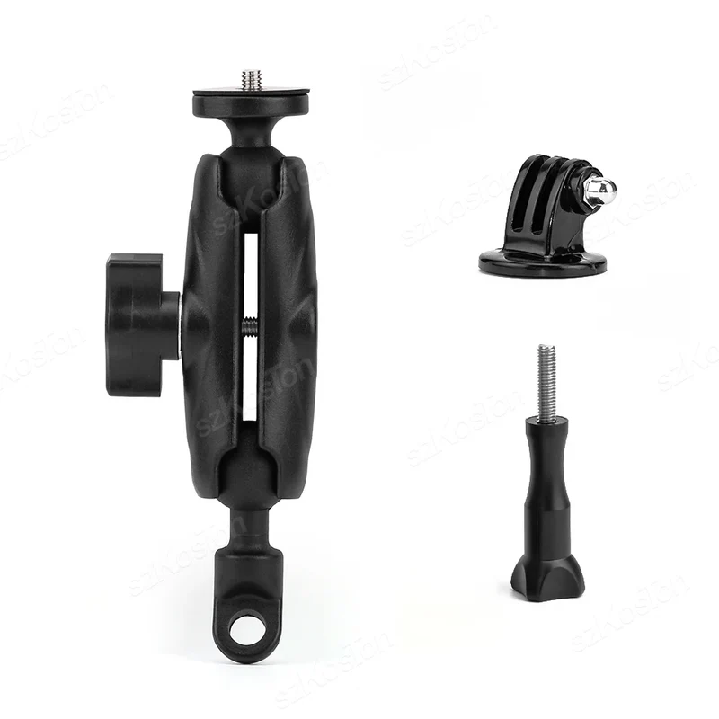 Motorcycle Bicycle Handlebar Mirror Mount Bracket For Gopro Hero 12 11 10 9 8 Bike Action Camera Holder For DJI OSMO Insta360