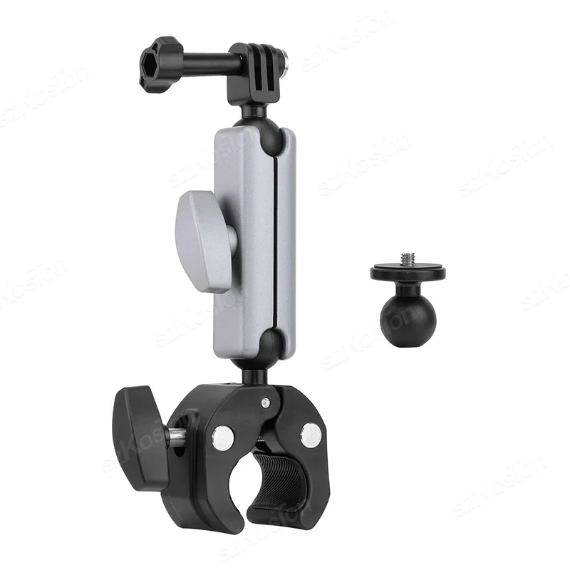 Motorcycle Bicycle Handlebar Mirror Mount Bracket For Gopro Hero 12 11 10 9 8 Bike Action Camera Holder For DJI OSMO Insta360