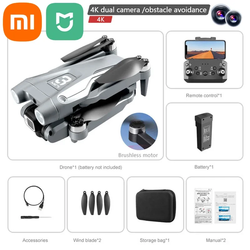 Xiaomi MIJIA Z908Max Drone 8K 5G GPS Professional HD Aerial Photography Dual-Camera Omnidirectional Obstacle Avoidance Quadrotor