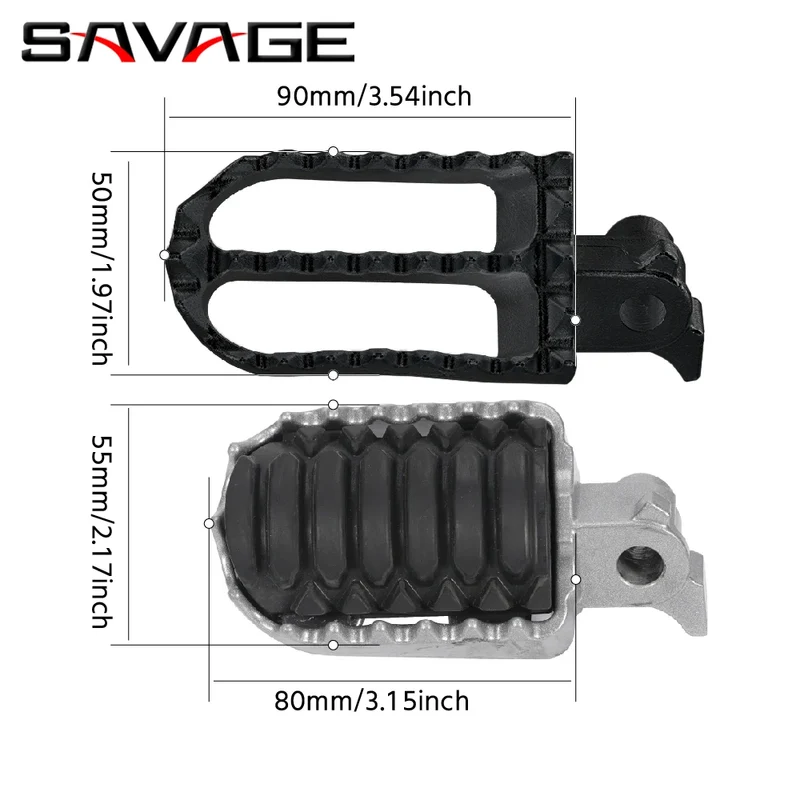 Lengthened Tenere 700 Front Footrest Foot Peg For YAMAHA TENERE 700 World Raid RALLY XTZ700 RALLY Motorcycle Rider Foot Pedal
