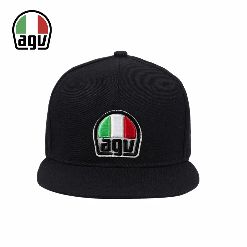 AGV Embroidery Women Men Baseball Caps Female Male Sport Visors Snapback Cap Sun Hat For Women Men