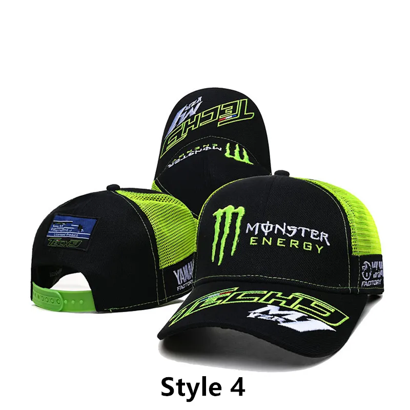Monster Energy Baseball Cap Snapback Hat Hats & Caps Men Moto Letters Racing Motocross Riding Hip Hop Sun Hats