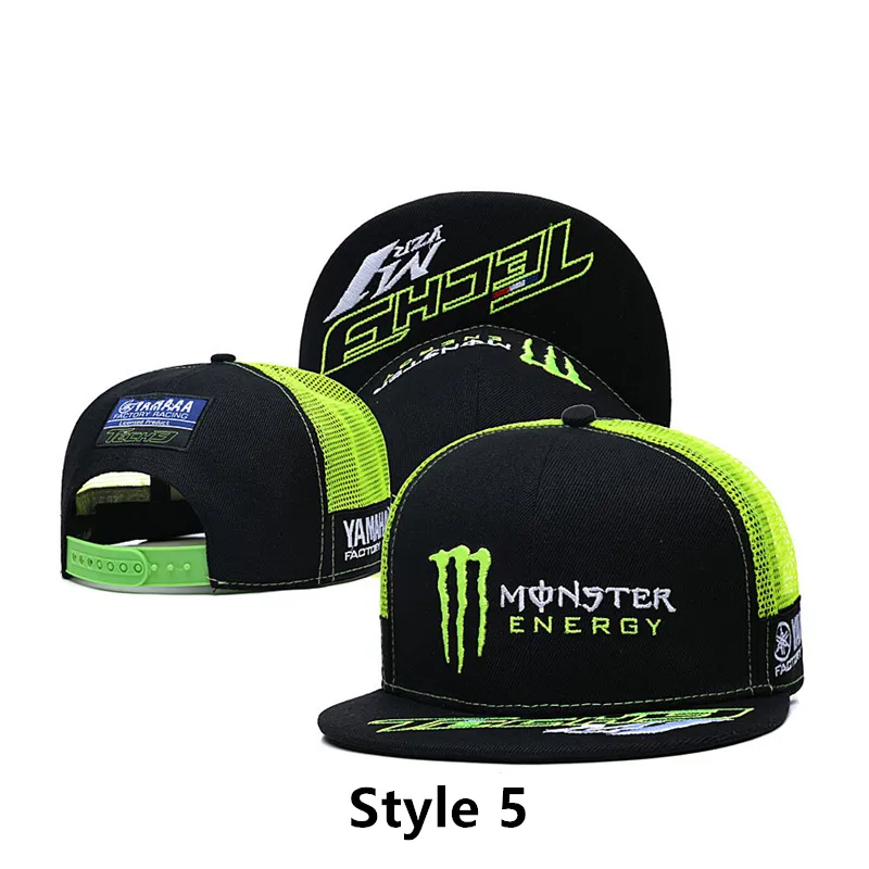 Monster Energy Baseball Cap Snapback Hat Hats & Caps Men Moto Letters Racing Motocross Riding Hip Hop Sun Hats