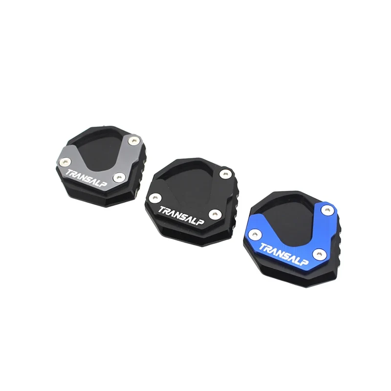 For Honda TRANSALP XL750 XL 750 2023 Foot Side Stand Pad Plate Kickstand Enlarger Support Extension Motorcycle Accessories