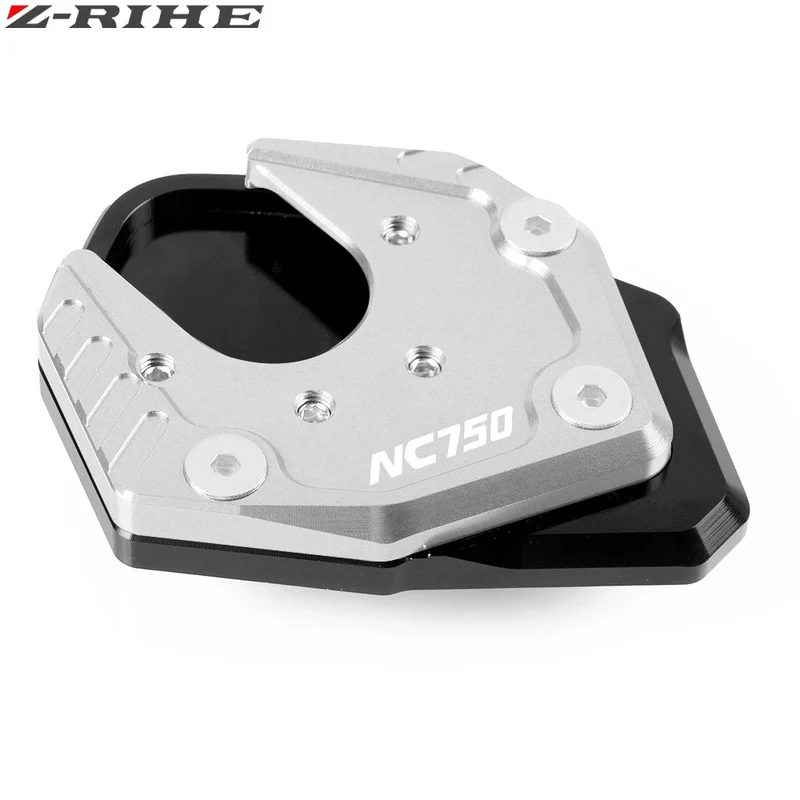 For HONDA NC750X NC 750X NC750 X 2017 2018 2019 Aluminum Kickstand Sidestand Stand Extension Enlarger Pad Accessories NC750