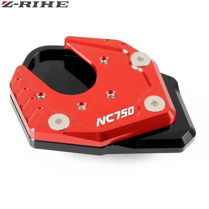 For HONDA NC750X NC 750X NC750 X 2017 2018 2019 Aluminum Kickstand Sidestand Stand Extension Enlarger Pad Accessories NC750
