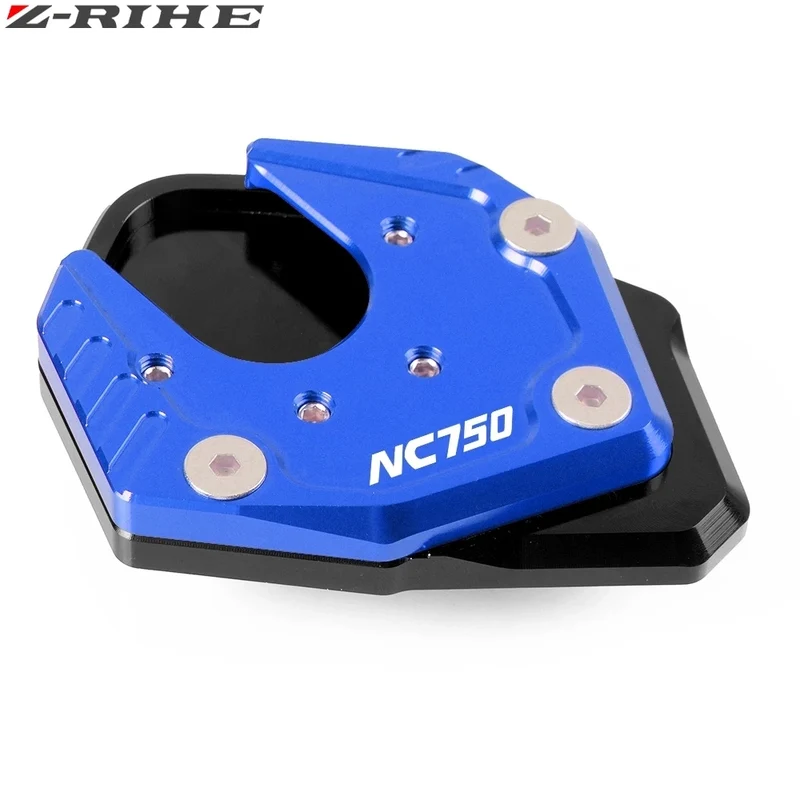 For HONDA NC750X NC 750X NC750 X 2017 2018 2019 Aluminum Kickstand Sidestand Stand Extension Enlarger Pad Accessories NC750