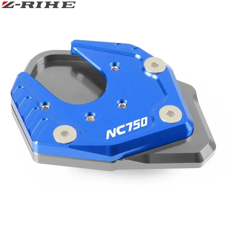 For HONDA NC750X NC 750X NC750 X 2017 2018 2019 Aluminum Kickstand Sidestand Stand Extension Enlarger Pad Accessories NC750