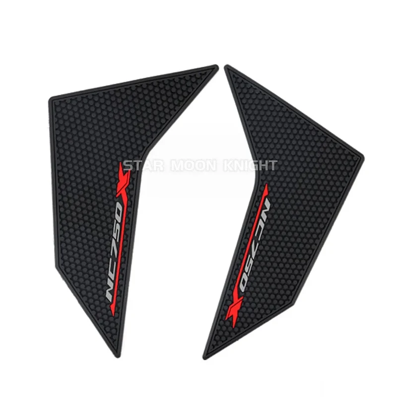 For HONDA NC 750 X nc750x NC750 750X 2021 2022 Rubber Side Fuel Tank Pad Protector Decal Gas Knee Pad Traction Pad Fuel Tank Pad