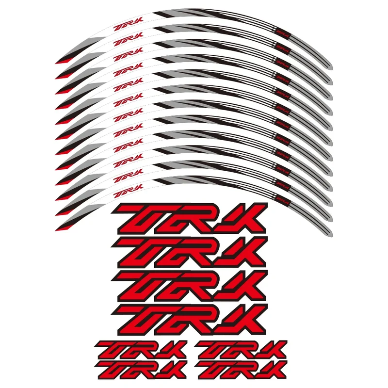 Motorcycle Wheel Sticker Waterproof Rim Stripe Tape TRK 502X Accessories 2022 for Benelli TRK 502 X TRK502X 2017-2023 2020 2021