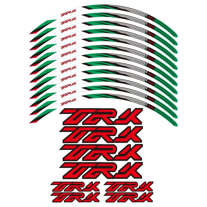 Motorcycle Wheel Sticker Waterproof Rim Stripe Tape TRK 502X Accessories 2022 for Benelli TRK 502 X TRK502X 2017-2023 2020 2021