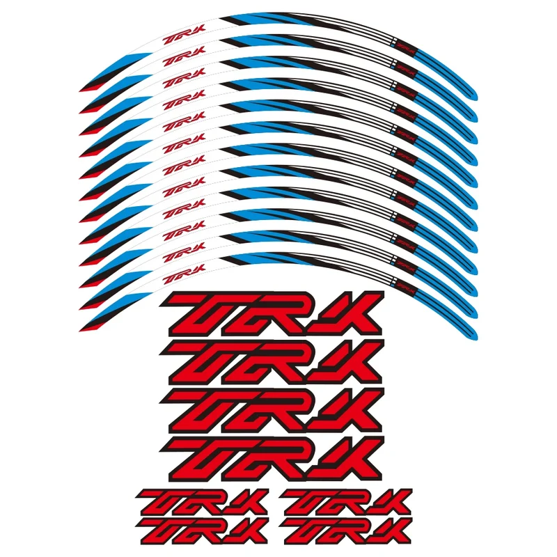 Motorcycle Wheel Sticker Waterproof Rim Stripe Tape TRK 502X Accessories 2022 for Benelli TRK 502 X TRK502X 2017-2023 2020 2021