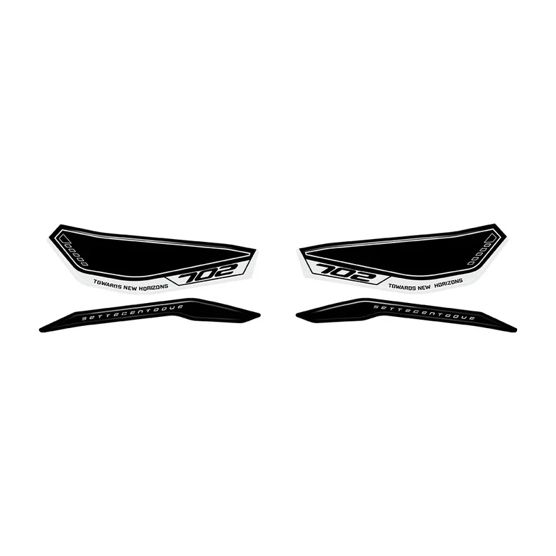 TRK702X 2023 Motorcycle Accessories 3D Gel Epoxy Resin Sticker Kit Tank Pad Protection For Benelli TRK 702X TRK 702 X