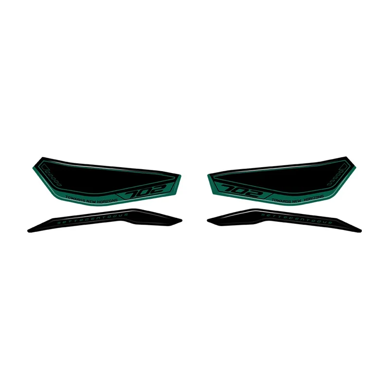 TRK702X 2023 Motorcycle Accessories 3D Gel Epoxy Resin Sticker Kit Tank Pad Protection For Benelli TRK 702X TRK 702 X