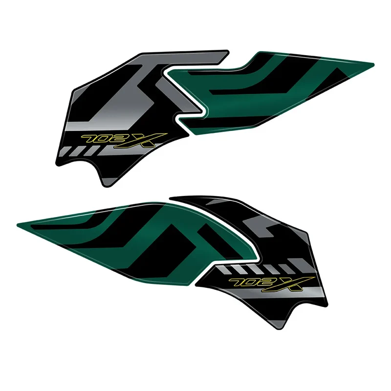 TRK702X 2023 Motorcycle Accessories 3D Gel Epoxy Resin Sticker Kit Tank Pad Protection For Benelli TRK 702X TRK 702 X