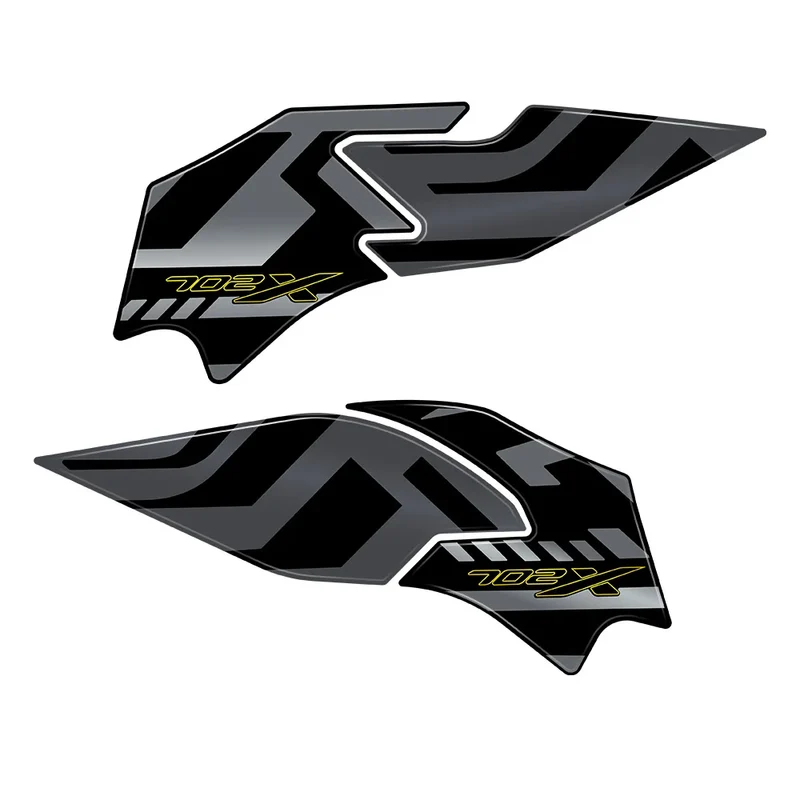 TRK702X 2023 Motorcycle Accessories 3D Gel Epoxy Resin Sticker Kit Tank Pad Protection For Benelli TRK 702X TRK 702 X