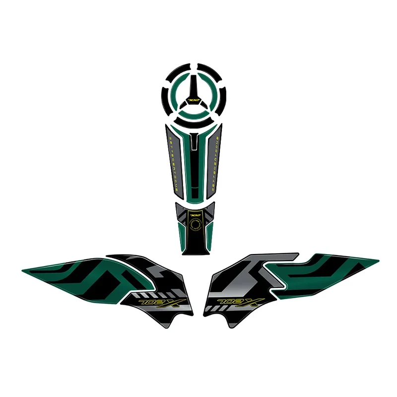 TRK702X 2023 Motorcycle Accessories 3D Gel Epoxy Resin Sticker Kit Tank Pad Protection For Benelli TRK 702X TRK 702 X