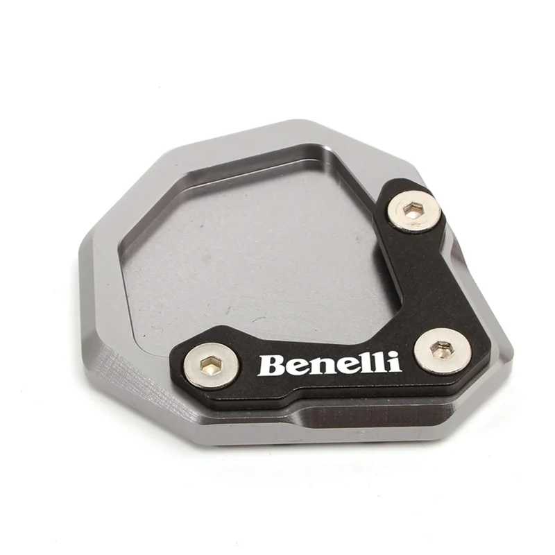 Motorcycle Accessories Side Stand Extension Kickstand foot Enlarger For Benelli TRK251 leoncino 500 leoncino 250