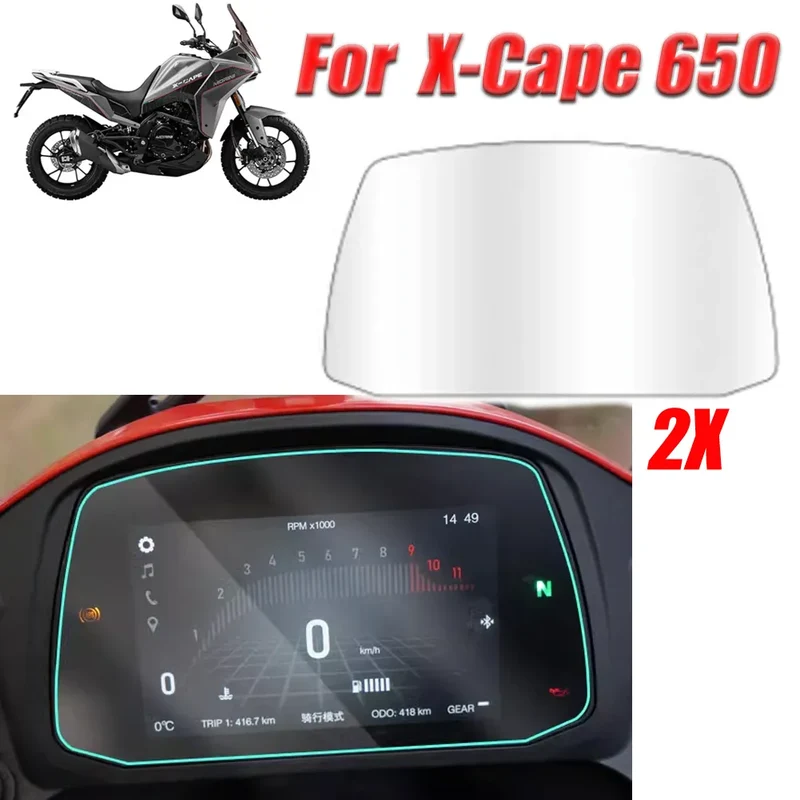 Motorcycle Anti-scratch Dashboard Screen Protection Film LCD Protector For Morini XCape X Cape X-Cape 650 650X 650 X 2021 2022