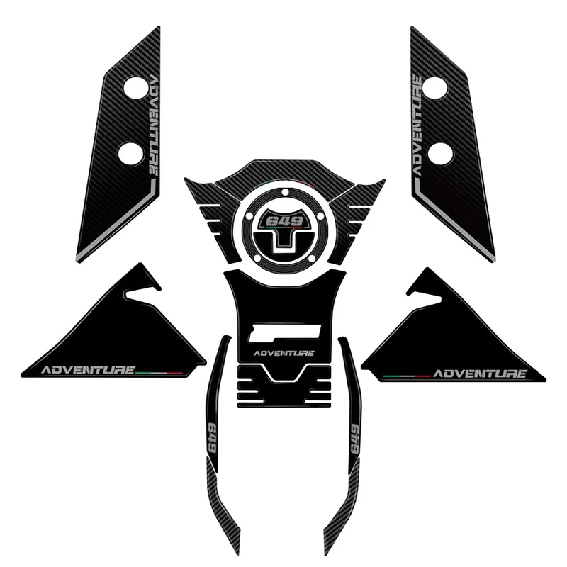 2023 X cape 650 Motorcycle Accessories 3D Epoxy Resin Sticker Protection Kit For Moto Morini X-CAPE 650 X cape 650 2022 2023