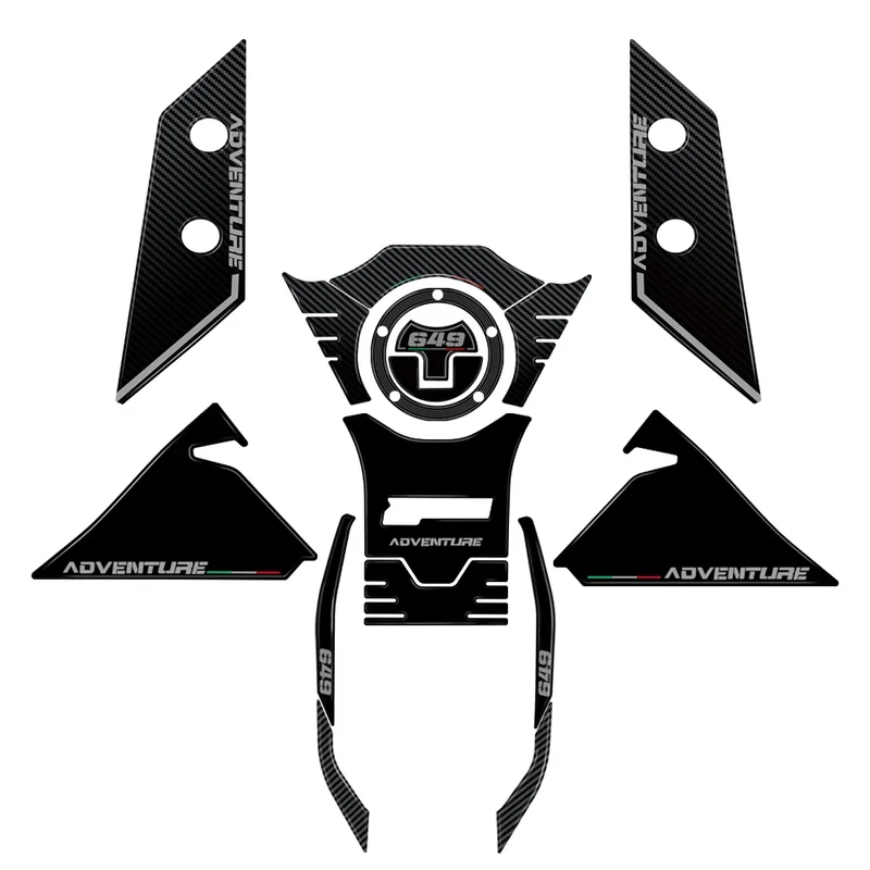2023 X cape 650 Motorcycle Accessories 3D Epoxy Resin Sticker Protection Kit For Moto Morini X-CAPE 650 X cape 650 2022 2023