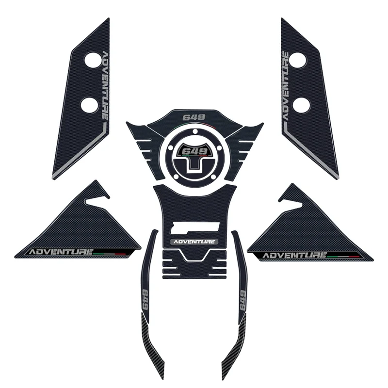 2023 X cape 650 Motorcycle Accessories 3D Epoxy Resin Sticker Protection Kit For Moto Morini X-CAPE 650 X cape 650 2022 2023