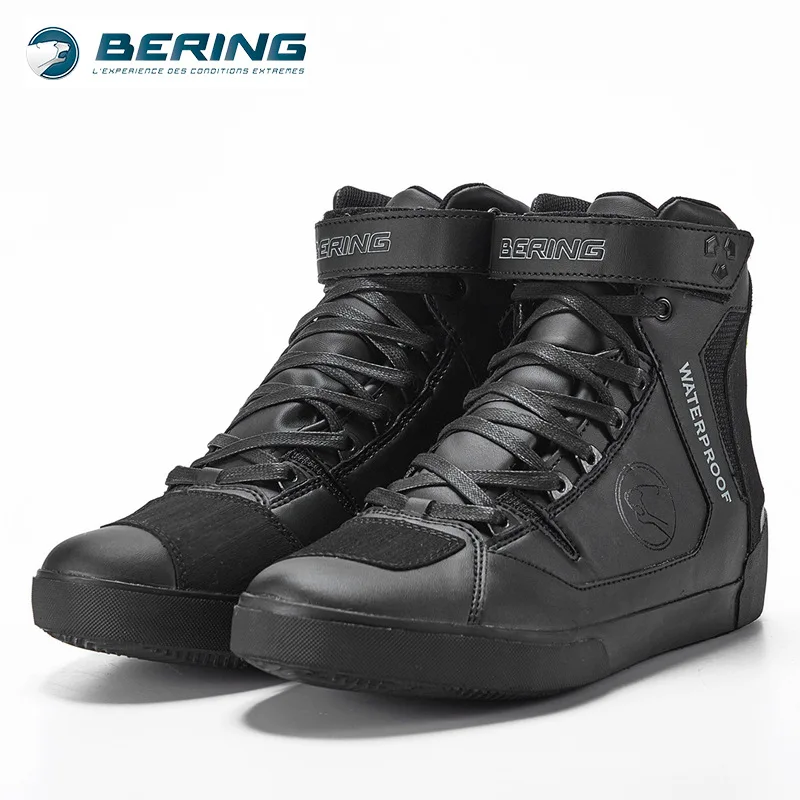 France BERING motorcycle waterproof four seasons riding shoes men's racing shoes motorcycle off-road rally boots