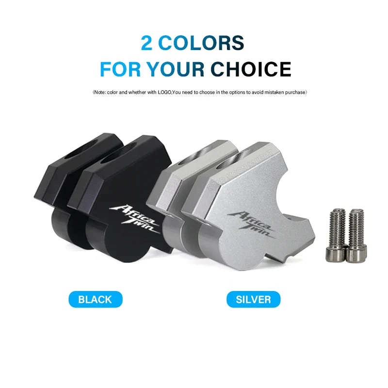 Motorcycle Handle Bar Riser Clamp Extend Handlebar For Honda Africa Twin CRF1100L CRF 1100 L Adventure Sports 2020- Accessories